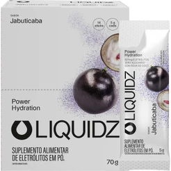LIQUIDZ® - Eletrólitos Zero Açúcar - Jabuticaba - 14 sachês