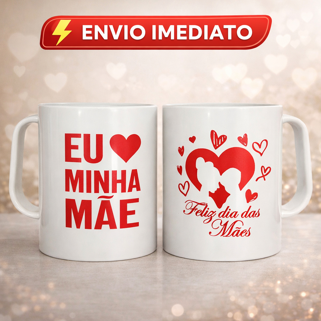 Kit 25 Caneca Personalizada Dia Das Mães Promoção em Oferta na Shopee