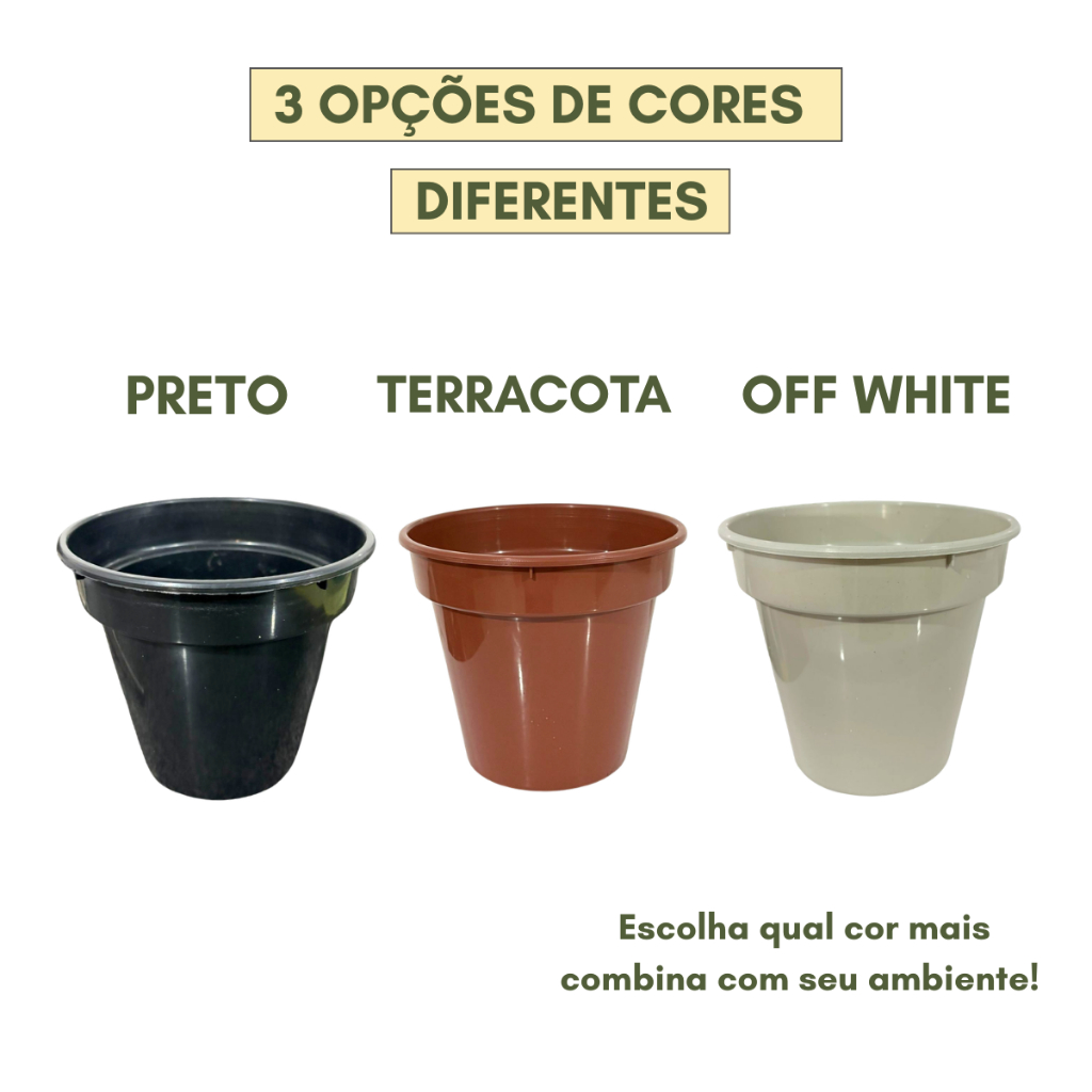 Vaso Decorativo Para Flores Plantas Casa Sala 1,400mL Pedreira Utilidades