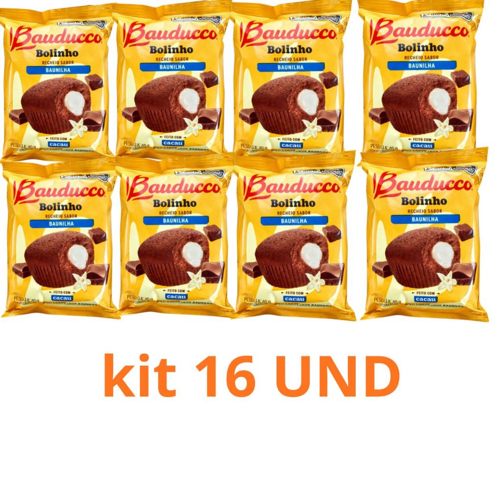 BOLINHO CHOCOLATE  BAUDUCCO em Oferta na Shopee