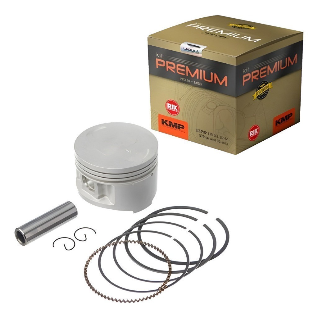 Pistão Kit Com anel Kmp Premium Fazer Lander Tenere 250 Varias Medidas