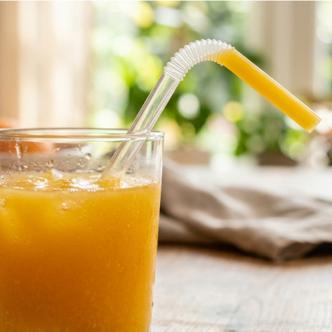 Canudos Flexíveis de Plástico com 100und Drincks Festas Bebidas Lanche Eventos Refeição Refrigerante