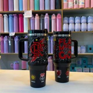 Copo Garrafa Térmica Temático Time 1200ml com Canudo – Personalizado em Oferta na Shopee