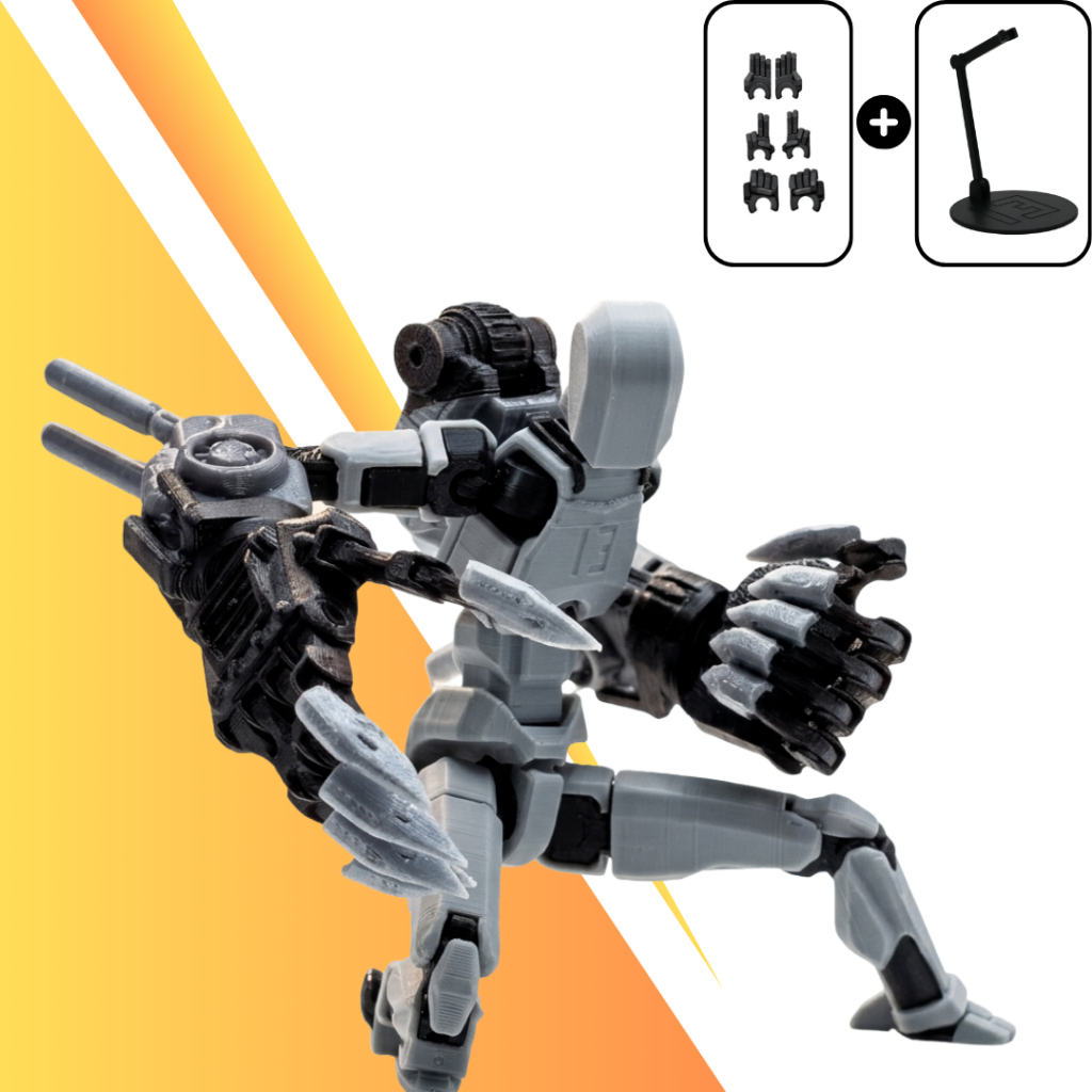 Boneco/Brinquedo Articulado Dummy Serie Mutante Armor