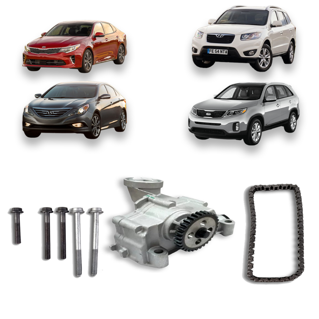 Kit Bomba De Óleo Sonata Santa Fé Sorento Optima 2.4 16v G4ke Gasolina