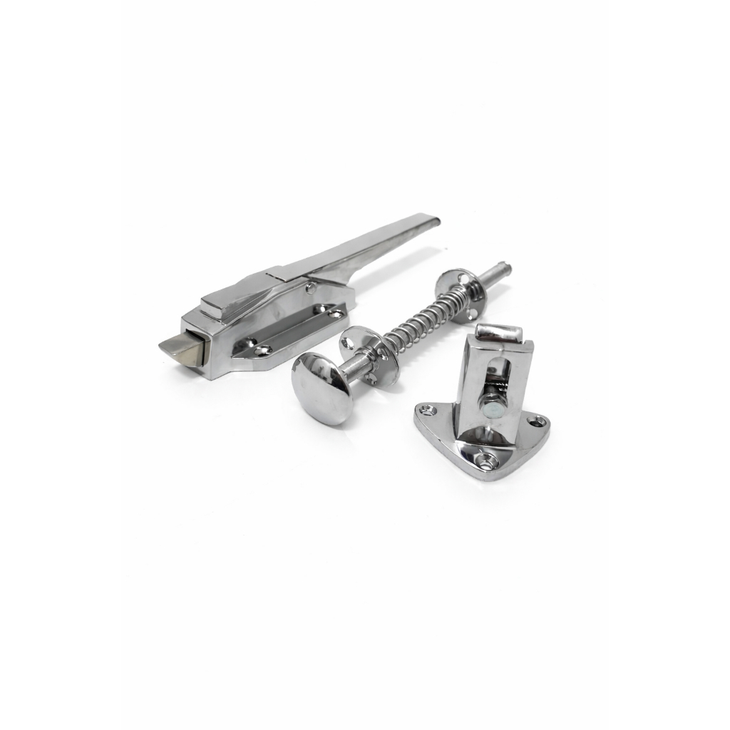 Kit Completo Porta Frigorífica Trinco Puxador Bloco Salva Vidas Refrigeração