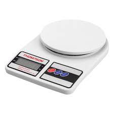 Balança Digital Cozinha 10kg Branco - Alta Precisão e Design Compacto