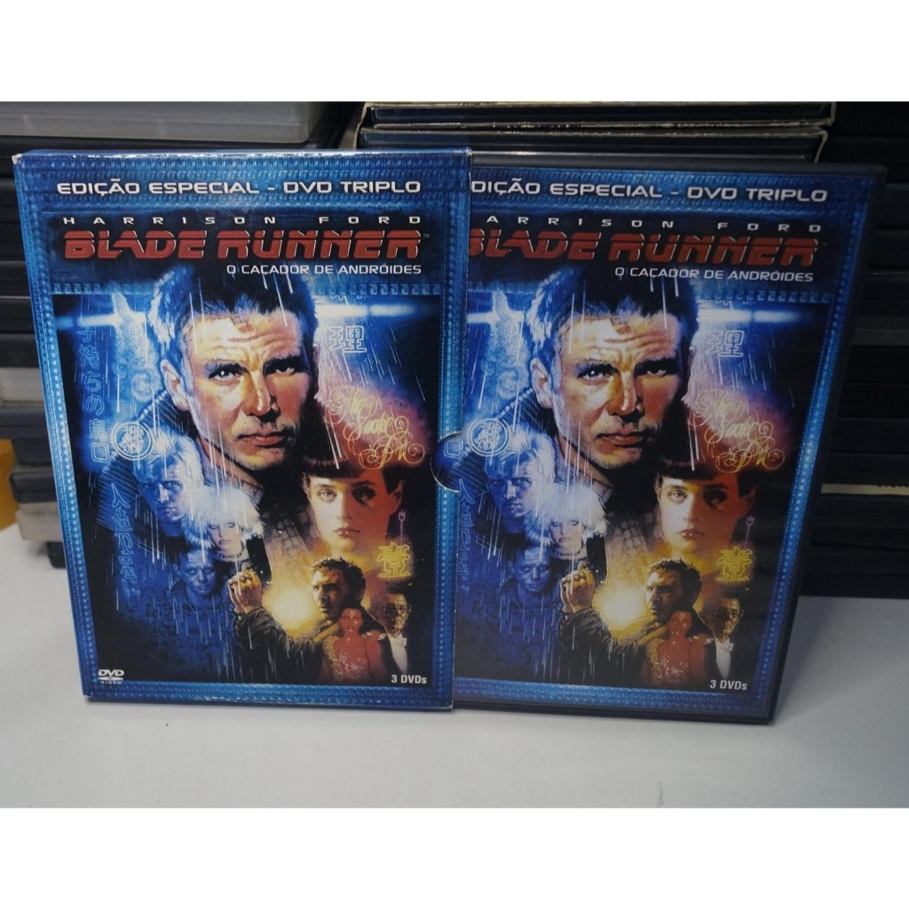 DVD Blade Runner: O Caçador de Andróides - Ediçao 3 Discos