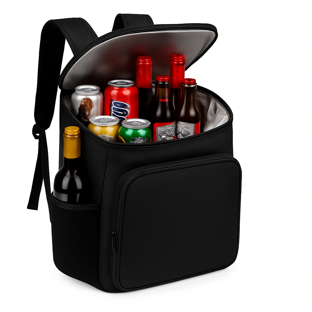 Mochila Térmica Impermeável Grande 28L Bebidas comidas Cooler Cerveja Agua Refrigerante Alimentos em Oferta na Shopee
