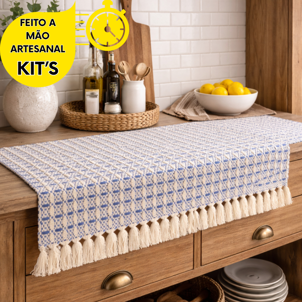 PASSADEIRAS DE MESA MESA LUXO AZUL TEAR DECORAR MESAS, RACKS OU APARADORES PARA QUEM AMA ARTESANATO.