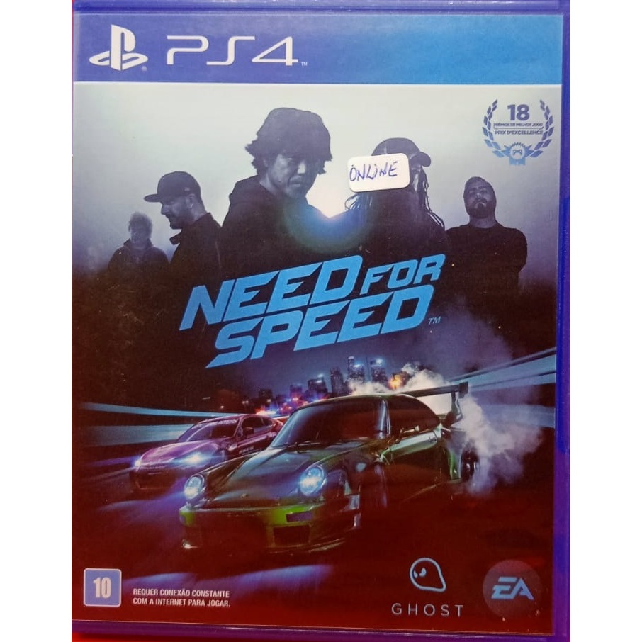 NEED FOR SPEED ( MIDIA FISICA ) PS4