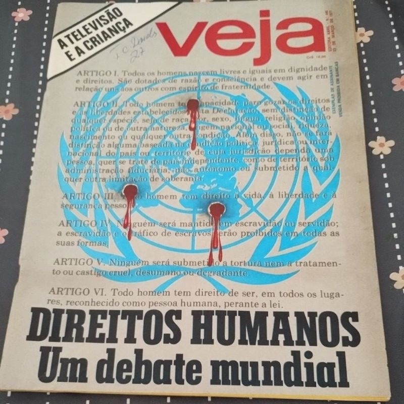 Revista Veja n° 446 - Editora Abril - 23 de março de 1977.
