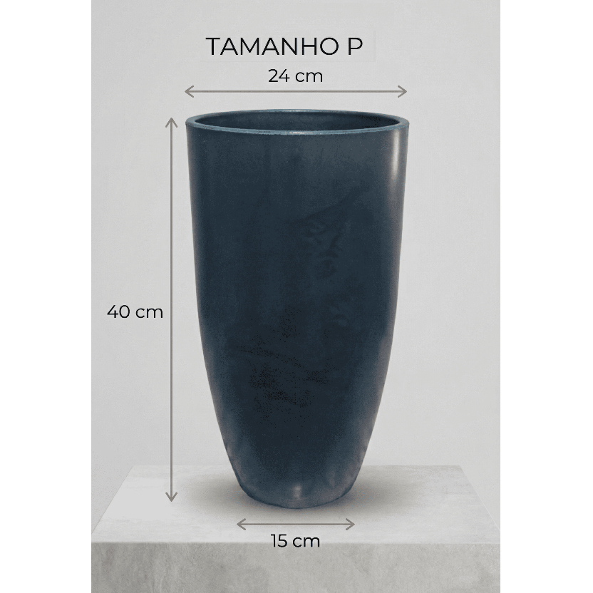 Vaso luxuoso em 4 tamanhos P, M, G e GG