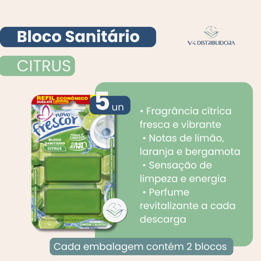 Bloco Sanitário Kit 10 Unidades, Pedra Sanitária Perfumada para Vaso Sanitário — imagem 2 de 2