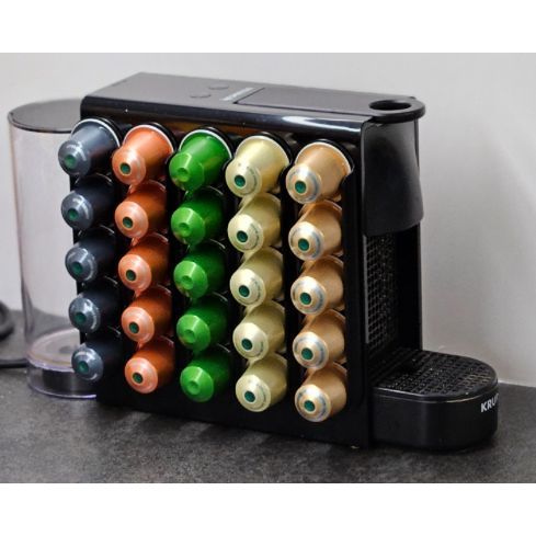 Suporte Cápsulas Café Adesivo Parede | Porta Cápsulas Nespresso Sem Furo | Organizador Café Compacto