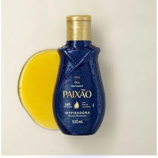 Óleo Corporal Paixão Amêndoas Inspiradora Rosas Brancas 100ml