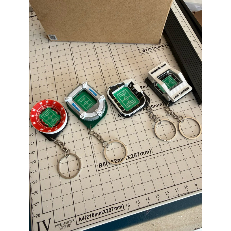 Chaveiro ou Imã Inspirado no estádio casas do São Paulo, Palmeiras, Corintians e Santos,  Times