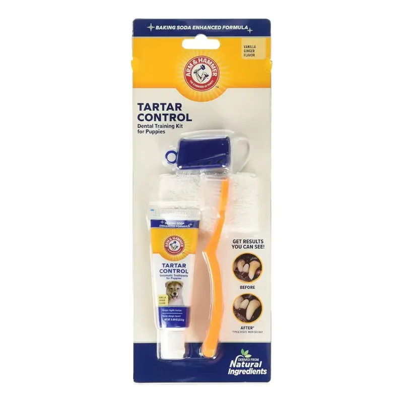 Arm Hammer Tartar Control Kit Pasta Filhotes Anti Tartaro