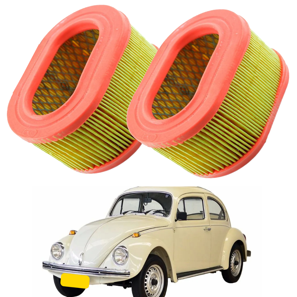 Filtro Ar Motor Fusca Itamar Carburacao Dupla Gasolina — imagem 2 de 2