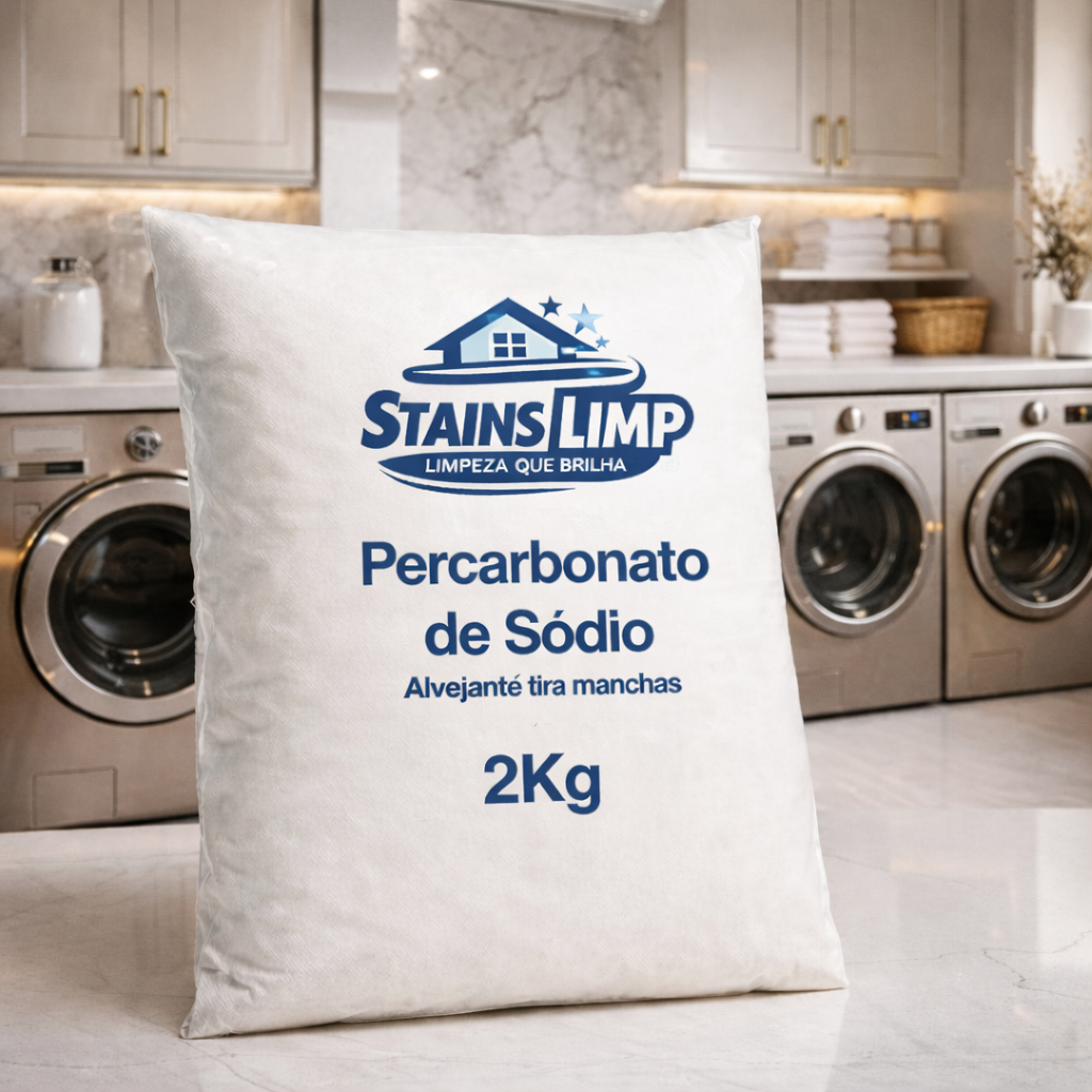 Percarbonato de sódio removedor de manchas clareador limpa tudo