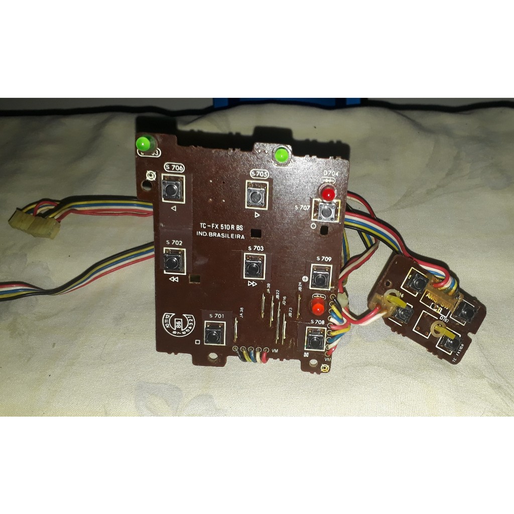 Placa de comando Tape Deck Sony Tc Fx 510r toca fitas partes placas peças