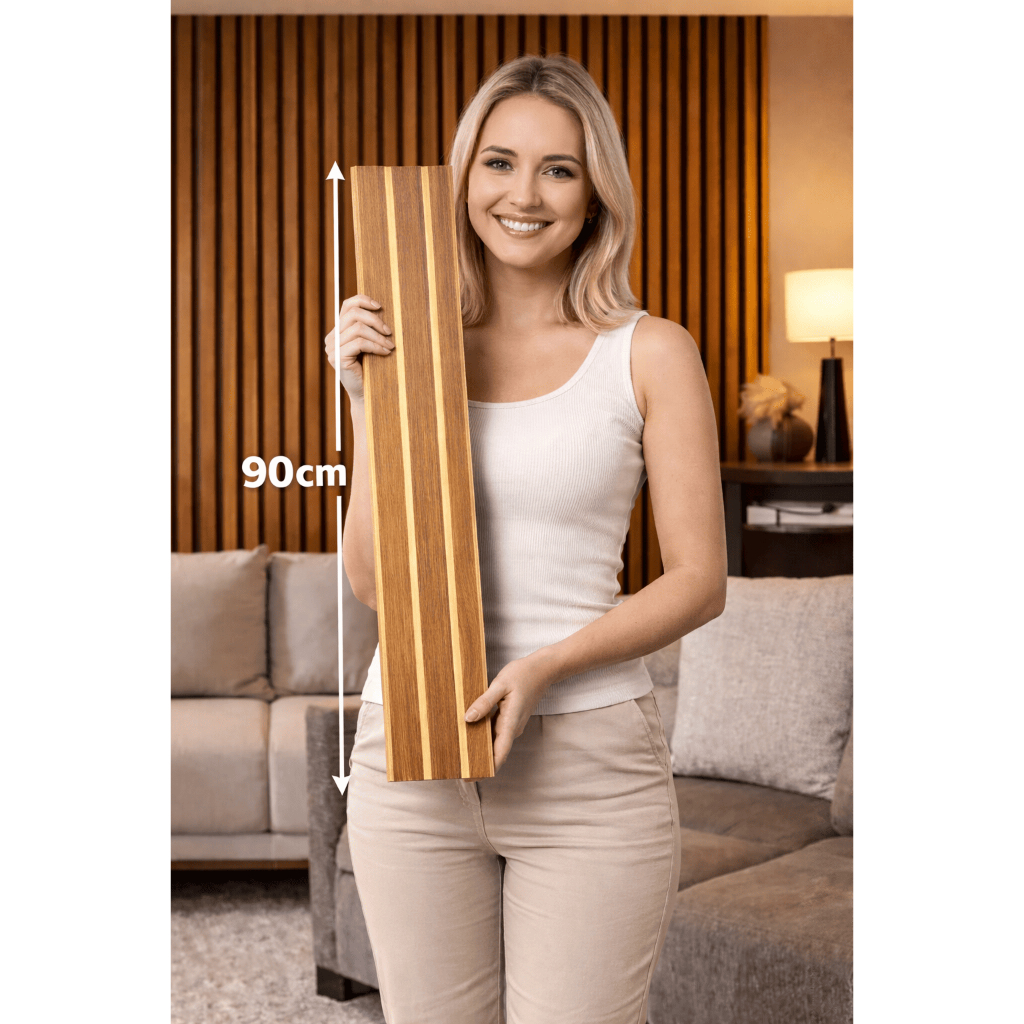 Kit Até 50 Placa Ripada 90x10cm Alto Colante de Alta Qualidade - Envio Imediato