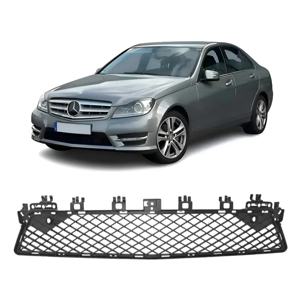 Grade Inferior Parachoque Dianteiro Mercedes Classe C W204 C180 C200 2012 2013 2014 A2048850853