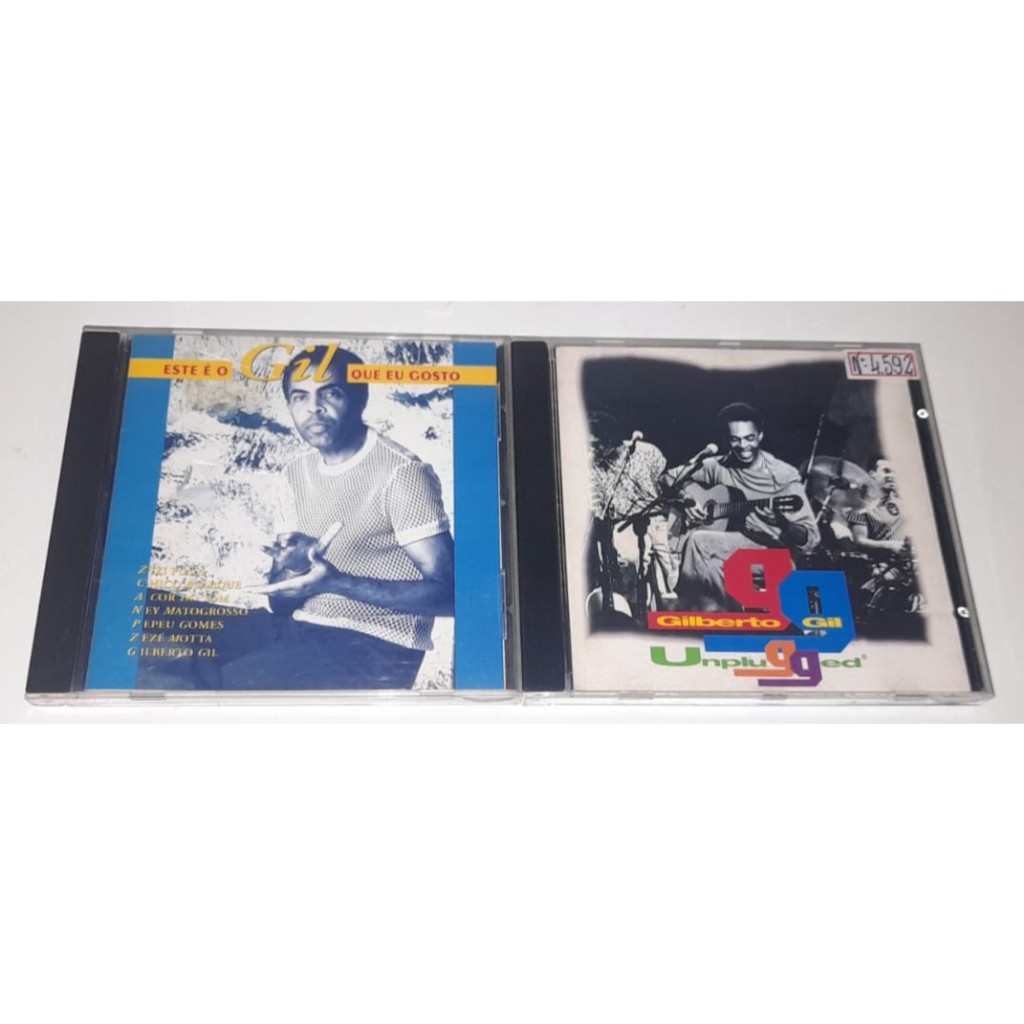 2 Cd´s Do Gilberto Gil - Este É O Gil Que Eu Gosto & Gilberto Gil Unplugged - Em Muito Bom Estado