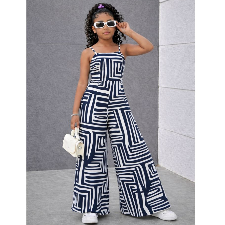 Macacão Longo Infantil Juvenil Feminino Menina Roupa Verão Estampada 10 ao 16 Blogueirinha Festa