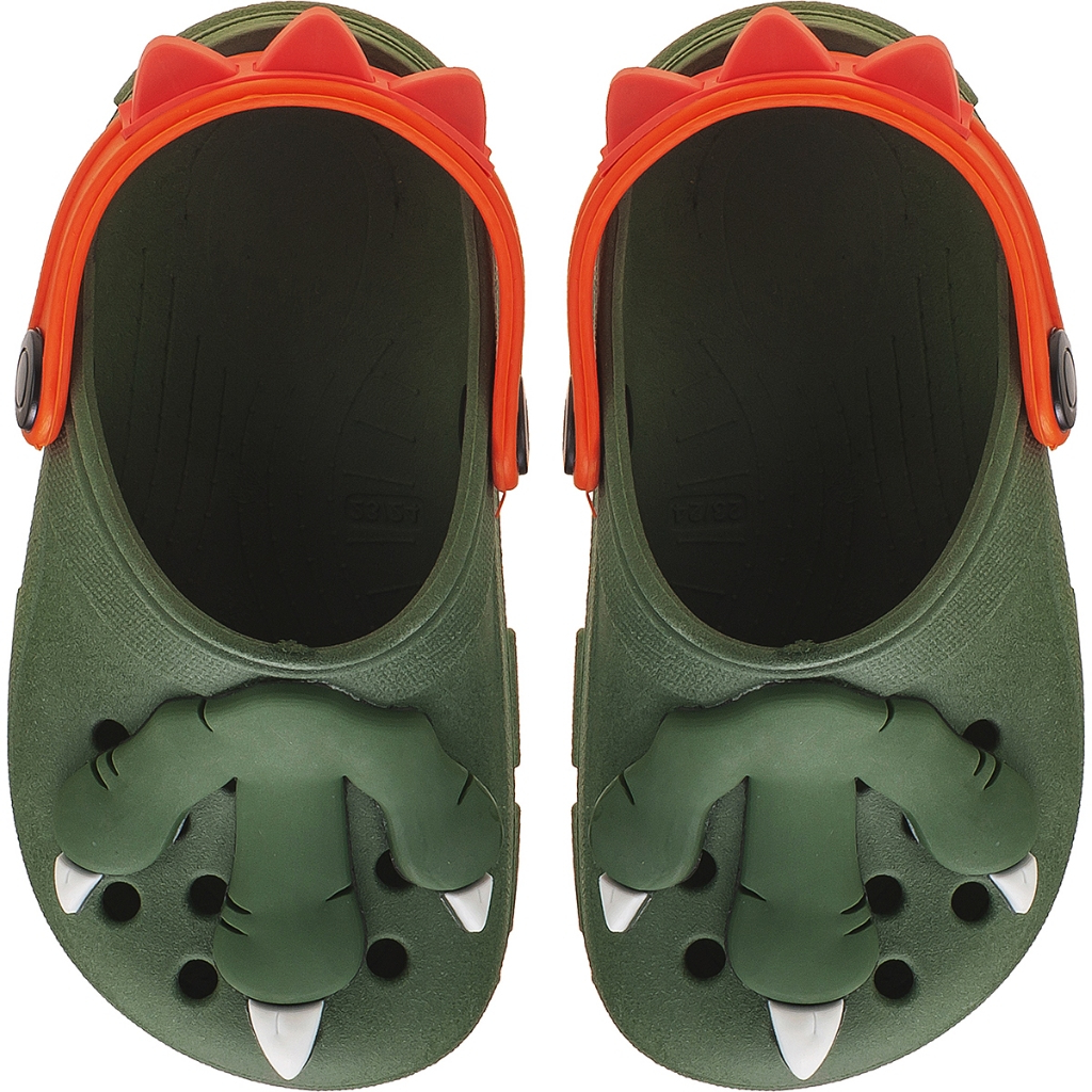 Kit 2 Pares Sandália Menino Infantil Babuche Dinossauro · foto 2