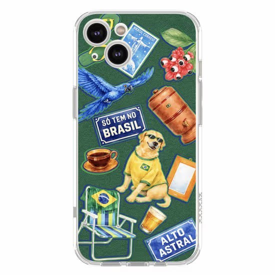 Capinha de Celular Patrimônio do Brasil - Diversos Celulares -Anti Impacto