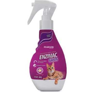 Eliminador De Odores Manchas Enzimac Gatos - Pearson
