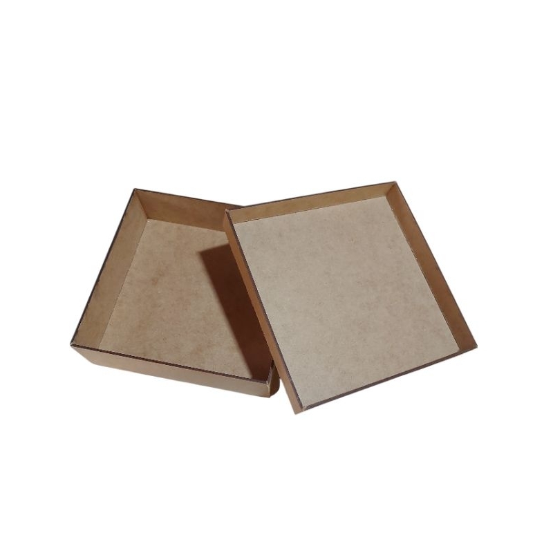 Caixa MDF 20x20x5 com kit de 10 unidade Tampa | Presente Organizador Luxo