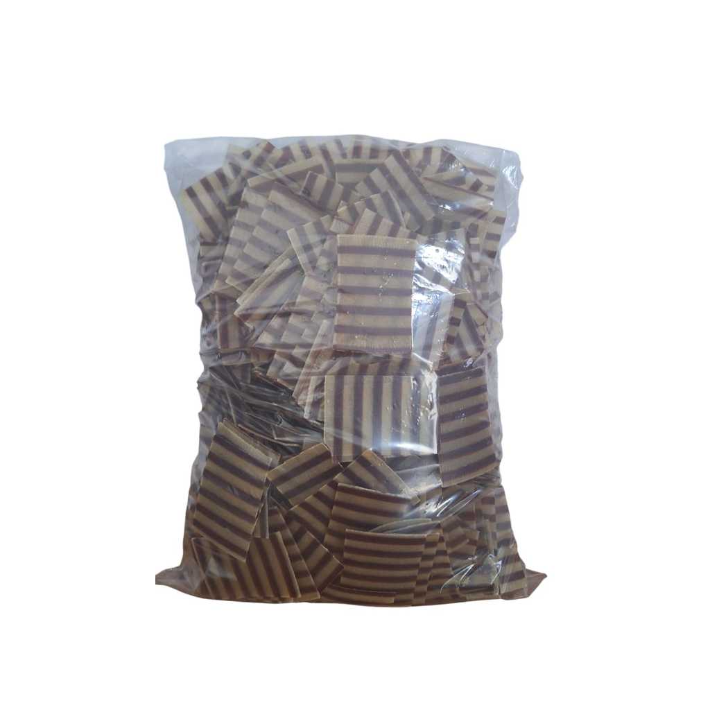 Pururuca Listrada pra Fritar 1kg - Pellet De Trigo Com Oleo Ou Microondas ALTA QUALIDADE