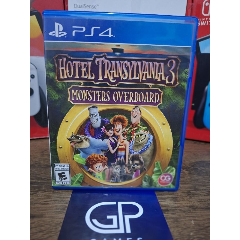 Hotel Transylvania 3 Monsters Overboard - mídia física seminovo