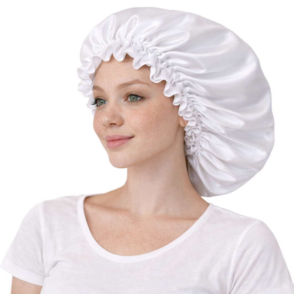 Touca De Cetim Não Marca E Não Amassa O Cabelo 3093A