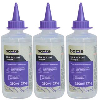 2/3 Cola Do Artesão Silicone Líquida 250ml Secagem Rápida Cola Para Tecido Pano Eva Madeira
