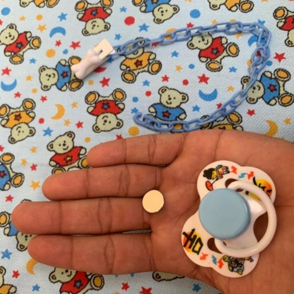 Chupeta Magnética Para Bebê Reborn Menino + Prendedor + Imã a Parte Oferta