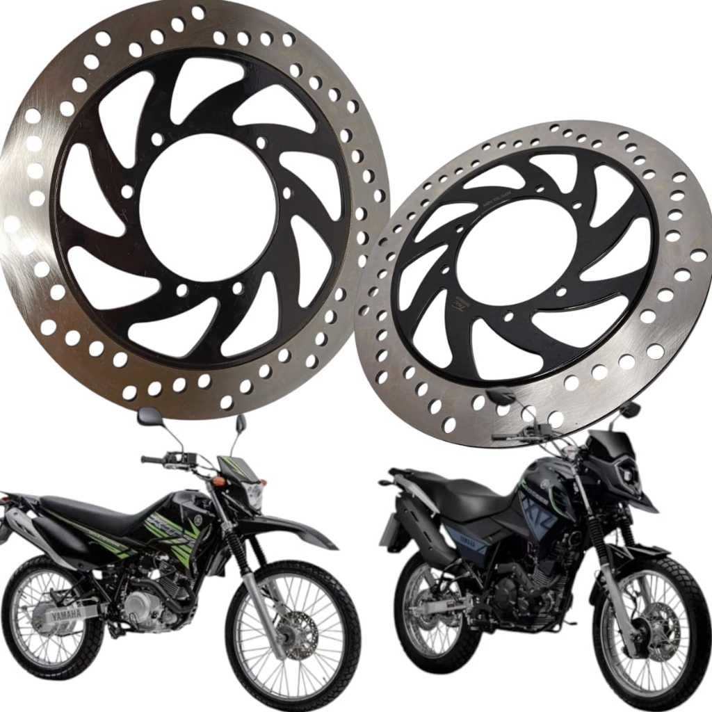 Disco de Freio Dianteiro Yamaha Lander Xtz 250 Todos os Anos Tenere 250 Crosser 150 Abs 2019 2020
