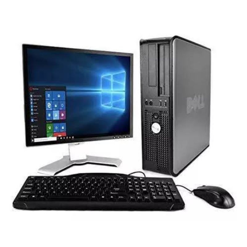 computador dell dual core ddr2 hd 250gb monitor de 17