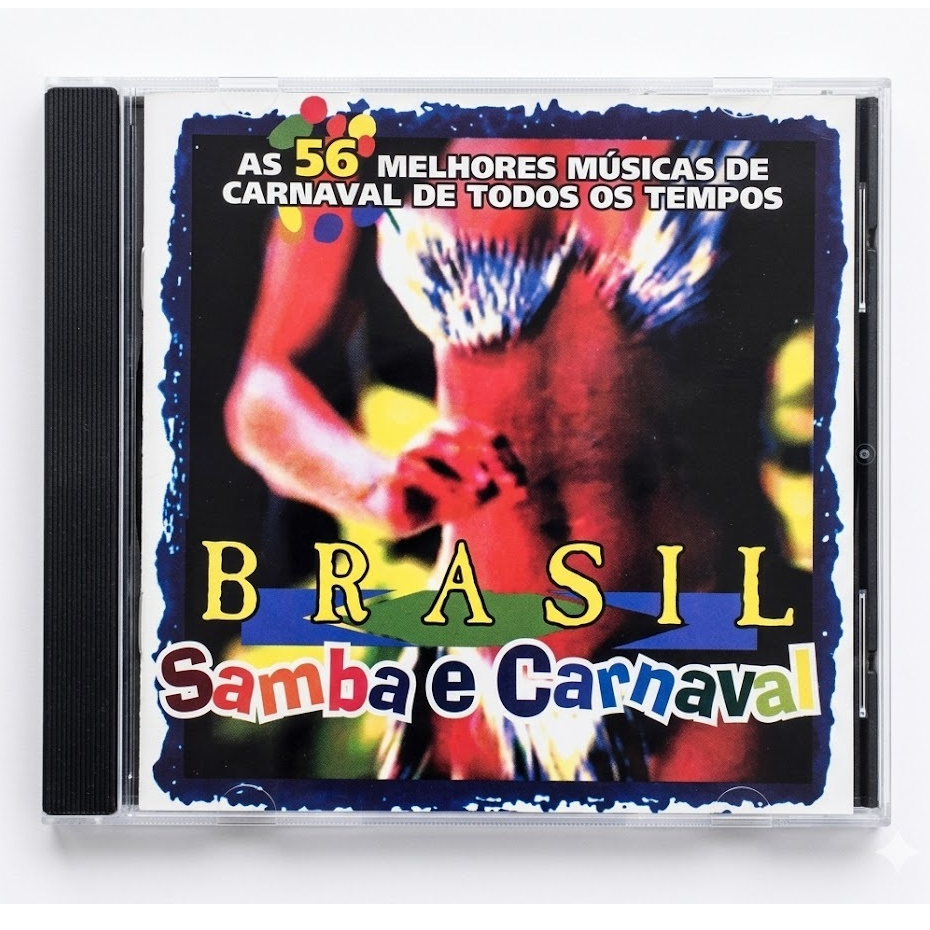 CD Brasil Samba e Carnaval As 56 Melhores Músicas Todos os Tempos - Novo Original Lacrado Nacional