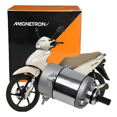 Motor de Partida Honda Biz 125 EX Flex 2011 a 2021 Alta Performance Durabilidade Garantida Original