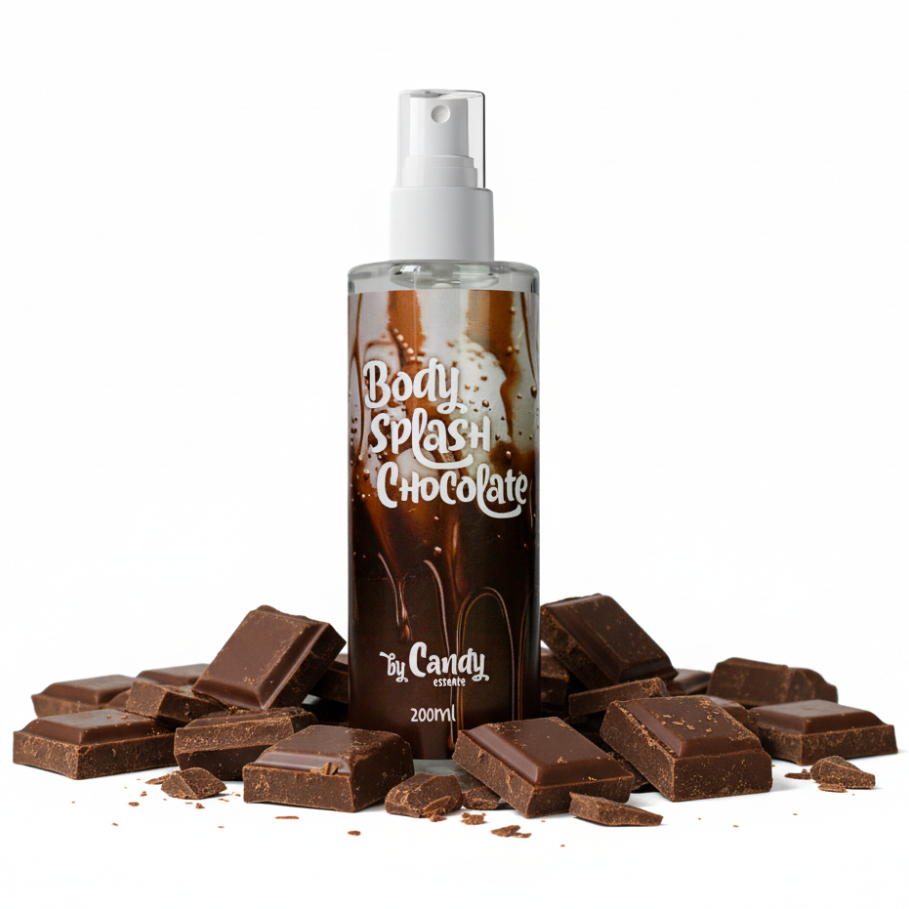 Body Splash Spray Unissex - Candy - Chocolate - 200 ml