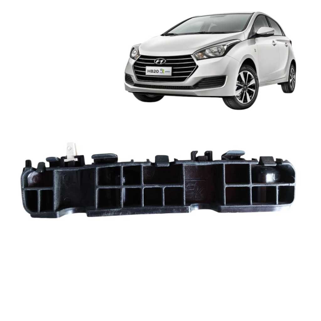 GUIA PARACHOQUE DIANTEIRO HYUNDAI HB20 2014 2015 2016 2017 2018 LADO ESQUERDO - CX23