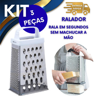 RALADOR INOX RALADOR 4 FACES RALADOR COZINHA RALADOR DE QUEIJO RALADOR DE LEGUMES