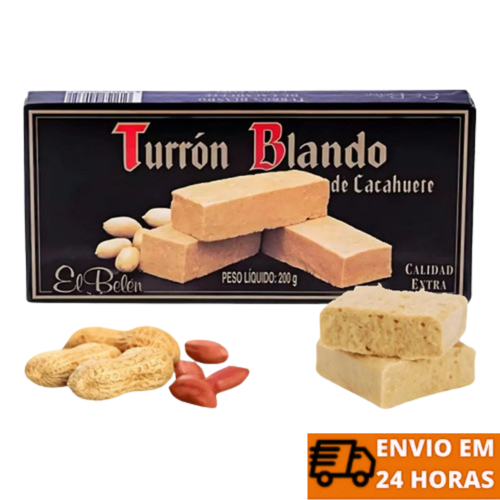 Torrone Espanhol La Fama Blando Belen 200g