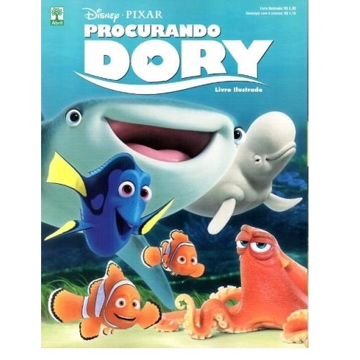 Álbum de Figurinhas Procuando Dory Novo (Vazio)
