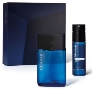 Quasar Kit Presente Do Boticário  desodorante colônia 100ml, body splay 100ml