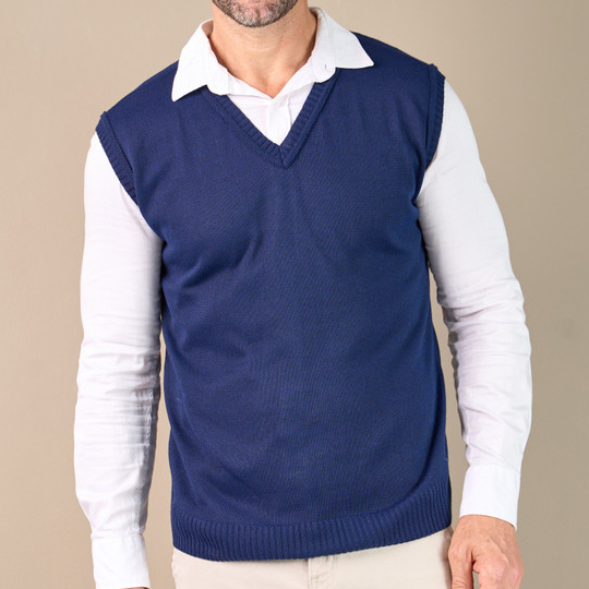 Colete Masculino Tricot Pullover Lã Inverno Homem Frio  100116