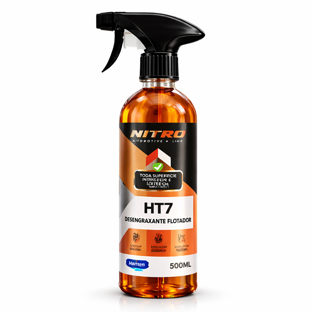 HT7 Nitro Desengraxante Flotador Limpeza Multiuso Interior e Exterior